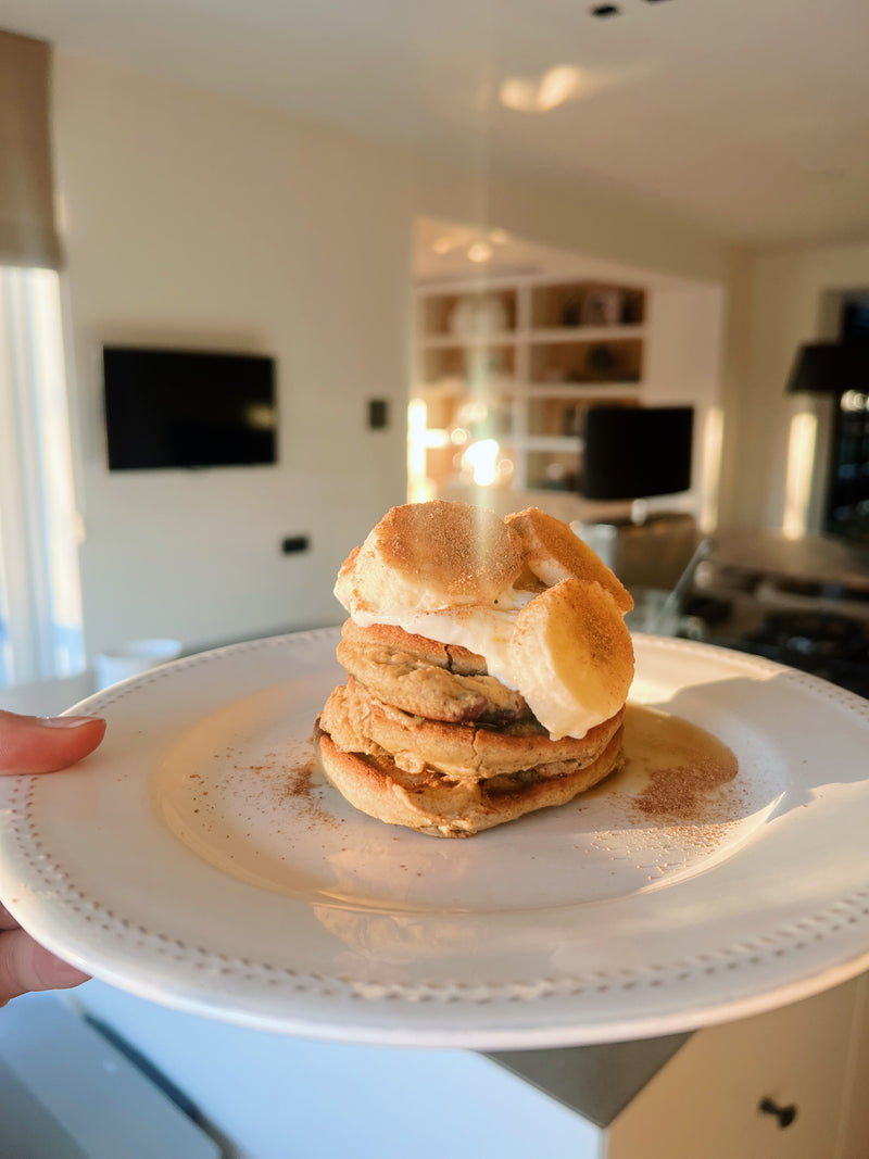 Fluffy Lavendel Pancakes